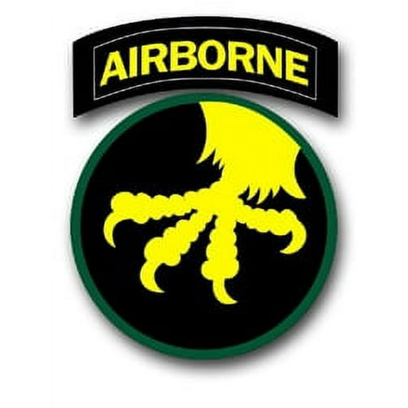 3.8 Inch Army 17th Airborne Division Patch World War II Decal