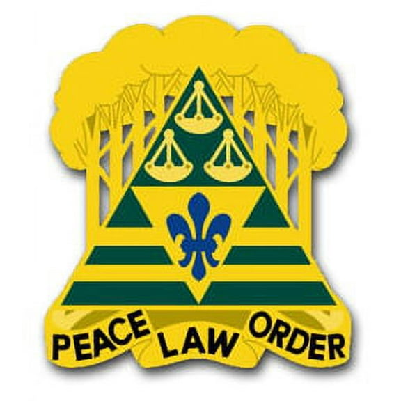 3.8 Inch Army 260th Military Police Brigade District of Columbia Vinyl Transfer Decal