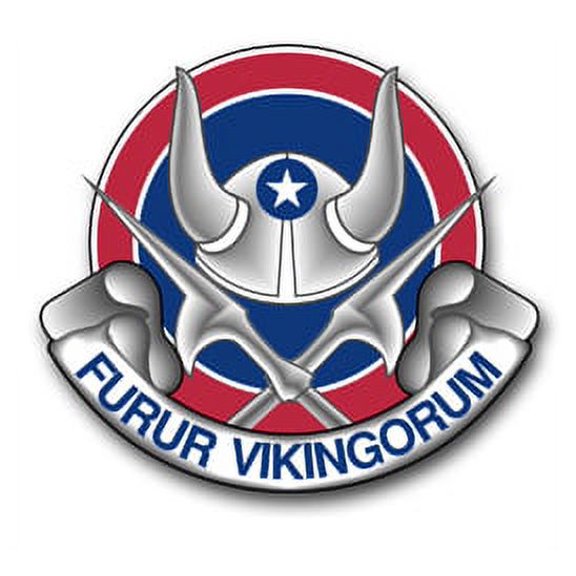 3.8 Inch Army 47th Infantry Division Unit Crest Vinyl Transfer Decal