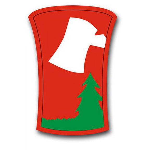 3.8 Inch Army 70th Training Division Patch Vinyl Transfer Decal