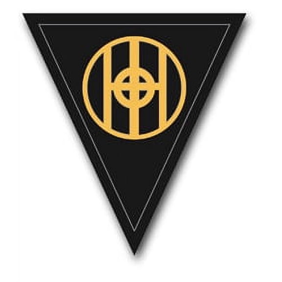 3.8 Inch Army 83rd ARCOM Division Patch Vinyl Transfer Decal