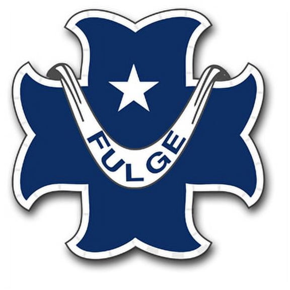 3.8 Inch Army 83rd ARCOM Division Unit Crest Vinyl Transfer Decal