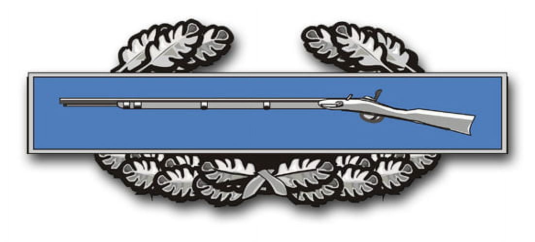 3.8 Inch Army Combat Infantry Badge (CIB) 1st Award Vinyl Sticker ...