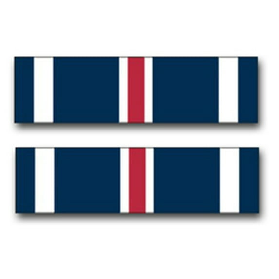 3.8 Inch Army Distinguished Flying Cross Ribbon Vinyl Transfer Decal