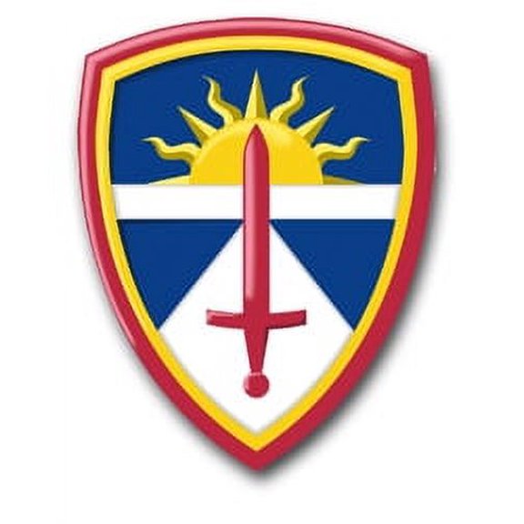 3.8 Inch Army Operation and Evaluation Command Patch Vinyl Transfer Decal