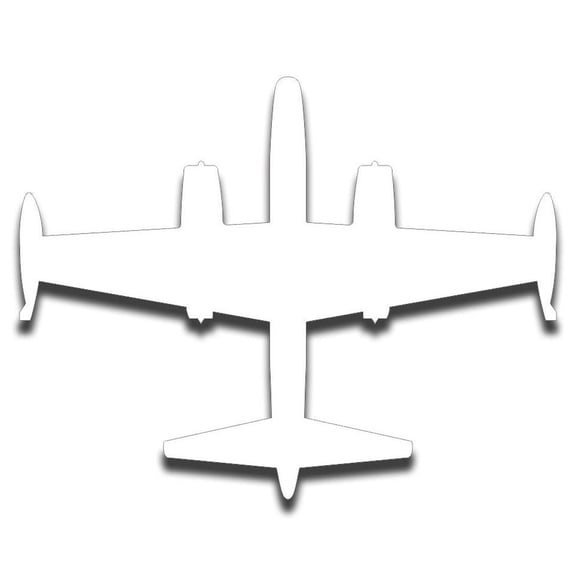 3.8 Inch B45C Tornado Strategic Bomber Top View Sticker Decal