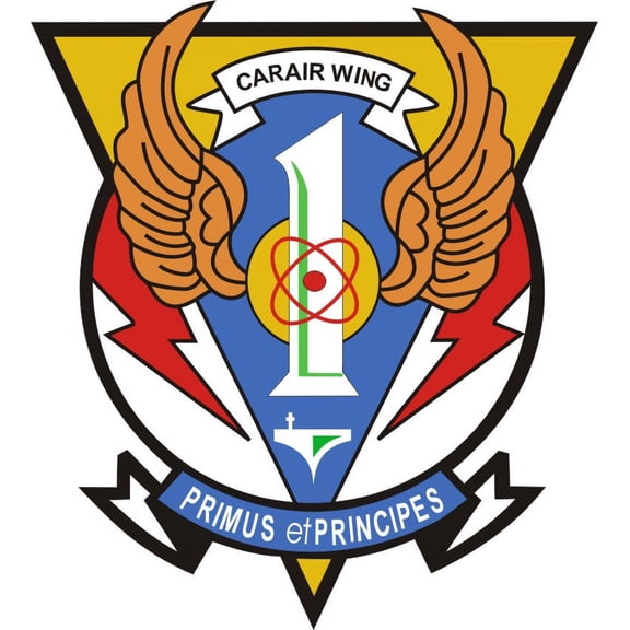3.8 Inch Carrier Air Wing One CVW1 Decal