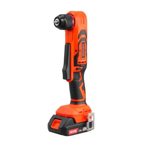 3/8 Inch Chuck 90 Degree Cordless Right Angle Drill with Brushless Motor