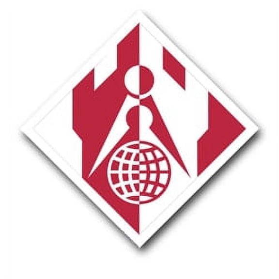 3.8 Inch Corps of Engineers Command Patch Vinyl Transfer Decal