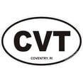 thumbnail image 1 of 3.8 Inch Coventry Rhode Island Oval Decal, 1 of 1