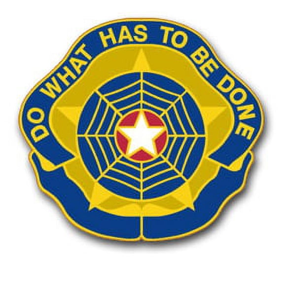 3.8 Inch Criminal Investigation Command Unit Crest Vinyl Transfer Decal