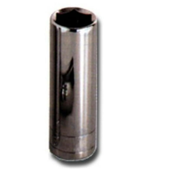 3/8 Inch Drive Deep 6 Point Chrome Socket 15mm