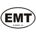 thumbnail image 1 of 3.8 Inch El Monte California Oval Decal, 1 of 1