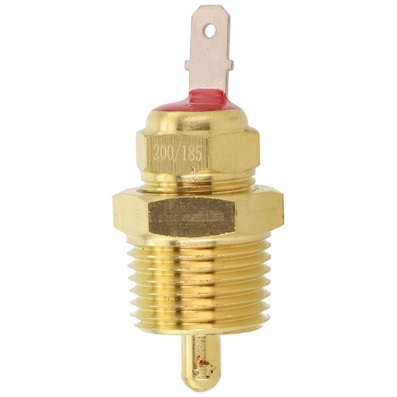 3/8 Inch Electric Radiator Temp-Erature Sensor Fan Ground-Ing Thermostat Switch 125 Degree Off Thermostat Switch Accessories