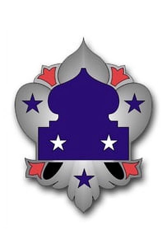 3.8 Inch Fifth U.S. Army Unit Crest Vinyl Transfer Decal