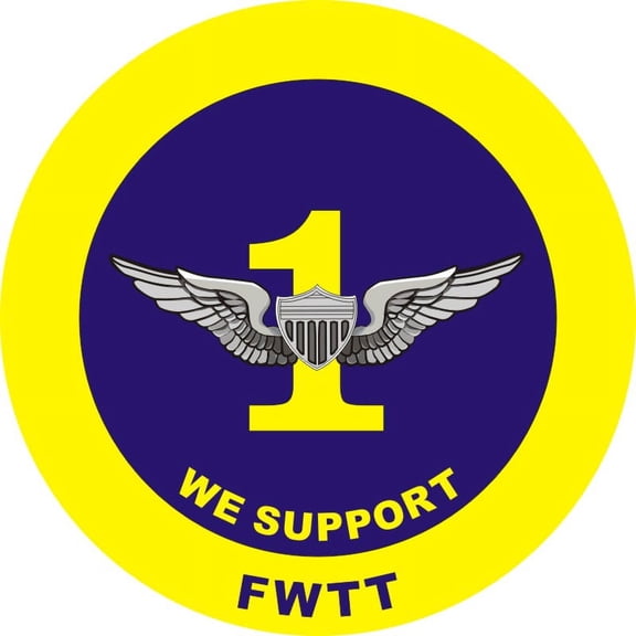 3.8 Inch Fixed Wing Tactical Transport Support FWTT Decal