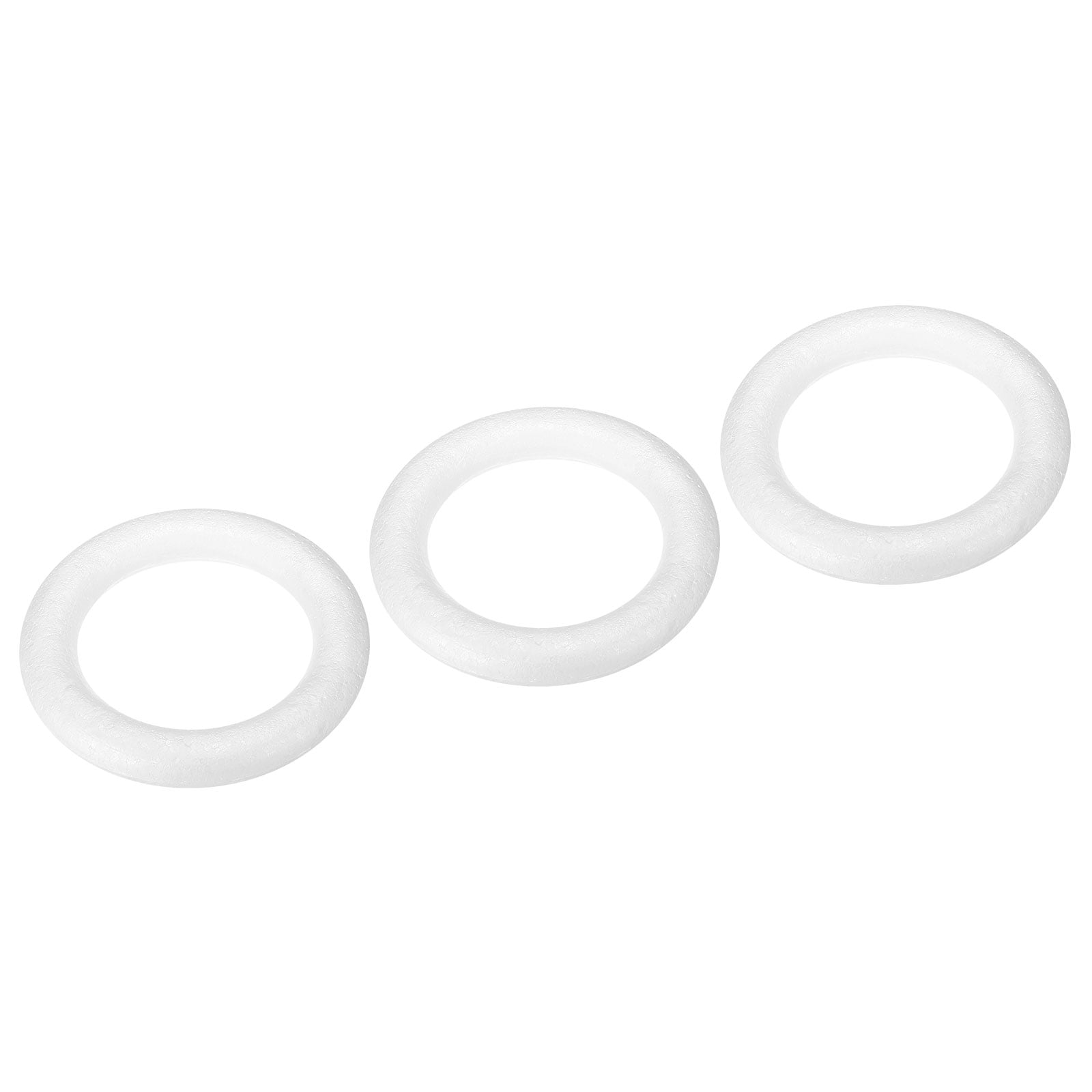 3.8 Inch Foam Wreath Forms Round Craft Rings for DIY Art Crafts Pack of ...