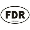 thumbnail image 1 of 3.8 Inch Frederick, Maryland Decal Sticker, 1 of 1