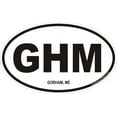 thumbnail image 1 of 3.8 Inch Gorham, Maine Decal Sticker, 1 of 1