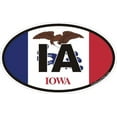 thumbnail image 1 of 3.8 Inch Iowa Decal Sticker, 1 of 1