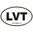 thumbnail image 1 of 3.8 Inch Levitown New York Oval Decal, 1 of 1