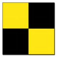 thumbnail image 1 of 3.8 Inch Lima Signal Flag Sticker Decal, 1 of 1