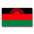 thumbnail image 1 of 3.8 Inch Malawi Flag Vinyl Transfer Decal, 1 of 1