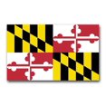 thumbnail image 1 of 3.8 Inch Maryland State Flag Vinyl Transfer Decal, 1 of 1