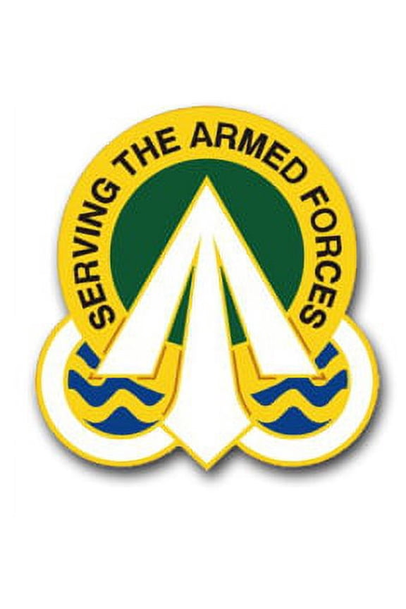 3.8 Inch Military Traffic Management Command Unit Crest Vinyl Transfer Decal
