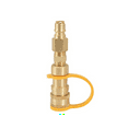3/8 Inch Natural Gas Quick Connector Brass Propane Adapter Fittings for