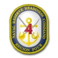 thumbnail image 1 of 3.8 Inch Naval Reserve Readiness Command Vinyl Transfer Decal, 1 of 1