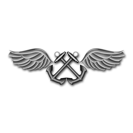 3.8 Inch Navy Aviation Boatswain's Mate Vinyl Transfer Decal