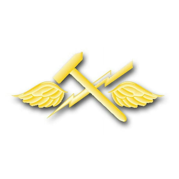 3.8 Inch Navy Aviation Support Equipment Technician Vinyl Transfer Decal