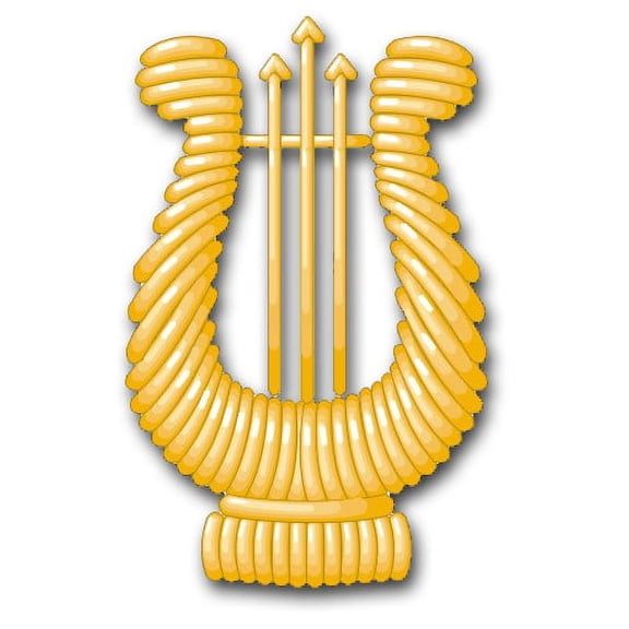 3.8 Inch Navy Bandmaster Vinyl Transfer Decal