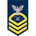 thumbnail image 1 of 3.8 Inch Navy Chief Gold E-7 Mass Communications MC Decal Sticker, 1 of 1