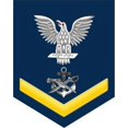 thumbnail image 1 of 3.8 Inch Navy Gold E-4 Special Warfare Boat Operator SB Decal Sticker, 1 of 1