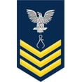 thumbnail image 1 of 3.8 Inch Navy Gold E-6 Instrumentman IM Decal Sticker, 1 of 1