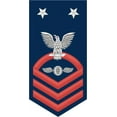 thumbnail image 1 of 3.8 Inch Navy Master Chief Red E-9 Aviation Electronics Mate AE Decal Sticker, 1 of 1