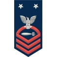 thumbnail image 1 of 3.8 Inch Navy Master Chief Red E-9 Torpedoman's Mate TM Decal Sticker, 1 of 1