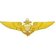 3.8 Inch Navy Pilot Wings Decal
