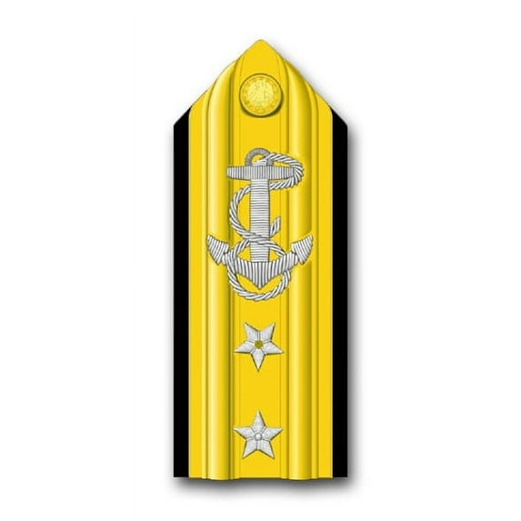 3.8 Inch Navy Rear Admiral Vinyl Transfer Decal