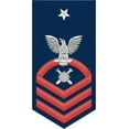 thumbnail image 1 of 3.8 Inch Navy Senior Chief Red E-8 Explosive Ordinance Disposal EOD Decal Sticker, 1 of 1