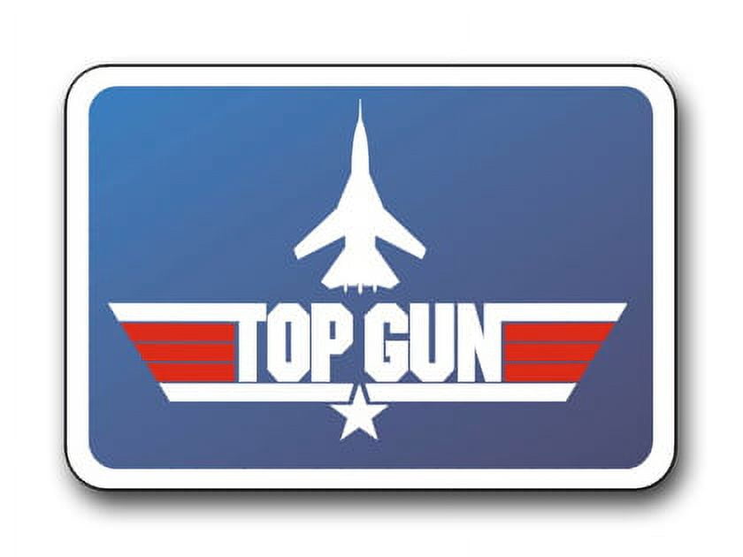 3.8 Inch Navy Top Gun Vinyl Transfer Decal