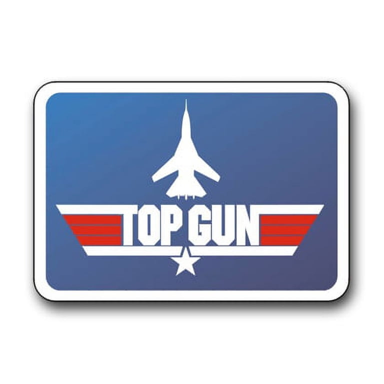 3.8 Inch Navy Top Gun Vinyl Transfer Decal - Walmart.com