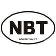 thumbnail image 1 of 3.8 Inch New Britain, Connecticut Decal Sticker, 1 of 1