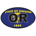 thumbnail image 1 of 3.8 Inch Oregon State Decal Sticker, 1 of 1