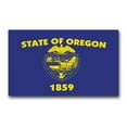 thumbnail image 1 of 3.8 Inch Oregon State Flag Vinyl Transfer Decal, 1 of 1