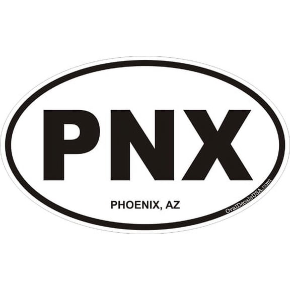 3.8 Inch Phoenix, Arizona Decal Sticker