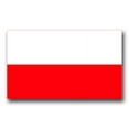 thumbnail image 1 of 3.8 Inch Poland Flag Vinyl Transfer Decal, 1 of 1