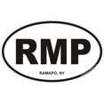 thumbnail image 1 of 3.8 Inch Ramapo New York Oval Decal, 1 of 1